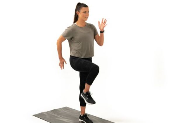 Keeping your heart active with marching on the spot and GMHBA programs