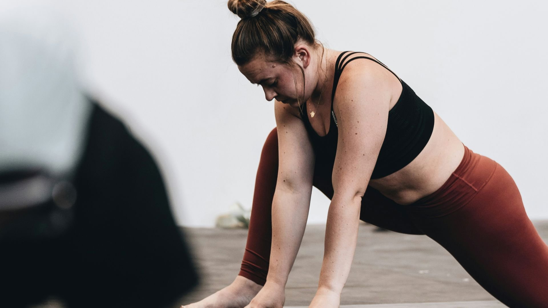Woman Stretching for Physiotherapy