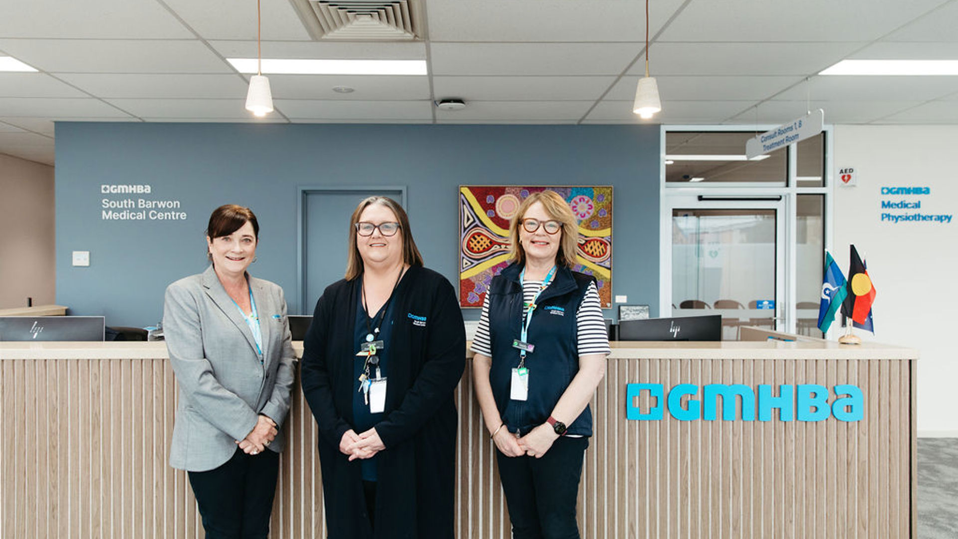 The team from South Barwon Medical Centre in their new purpose-built branch.