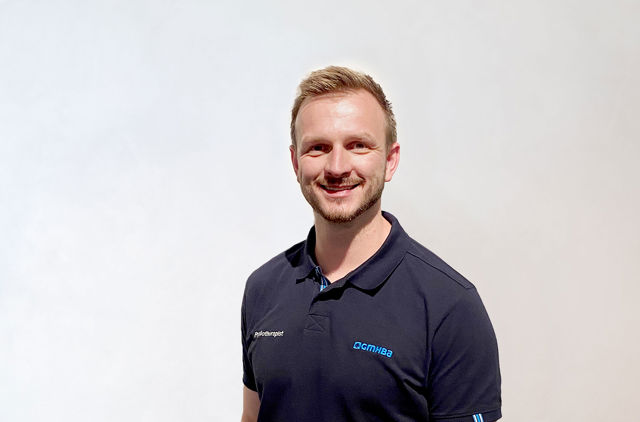 GMHBA Physiotherapist Jack Heggen, based out of GMHBA Hub Geelong